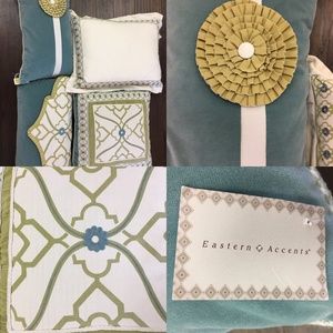 Bedding and Decorative pillows